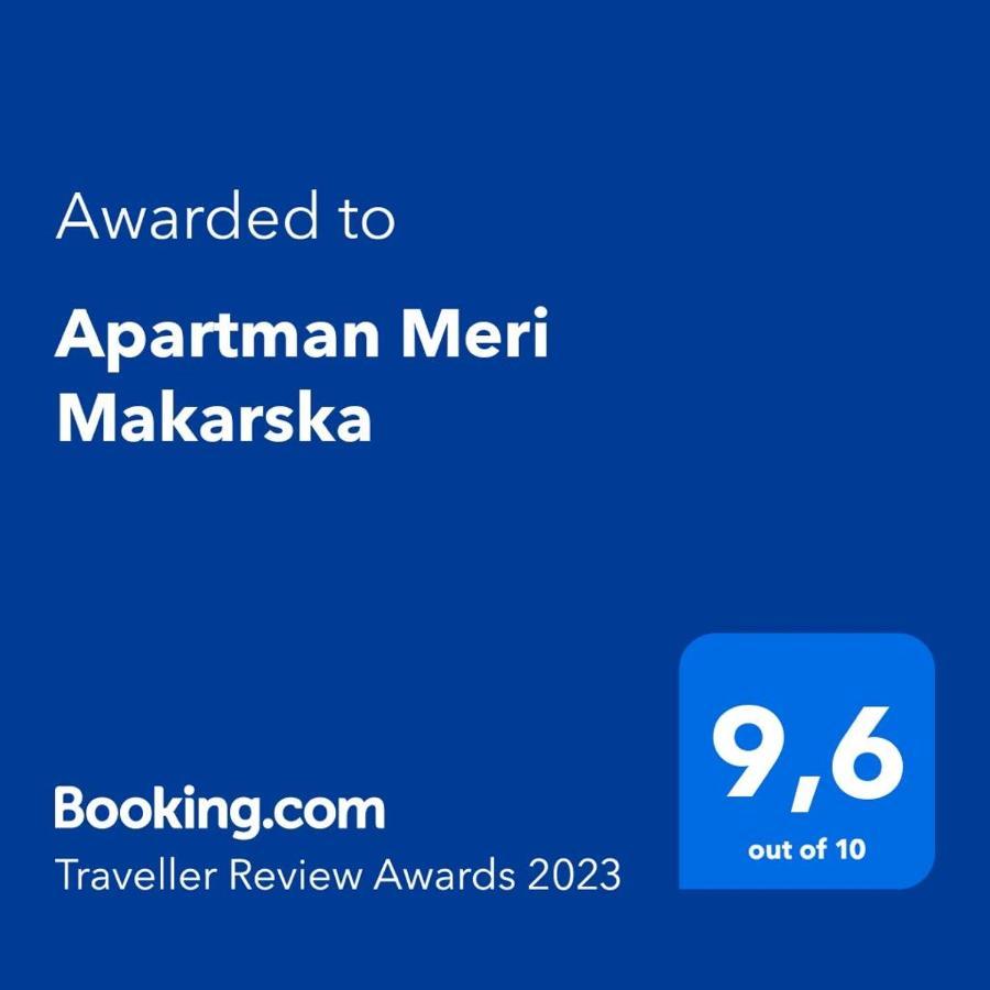 Apartman Meri Макарска Екстериор снимка